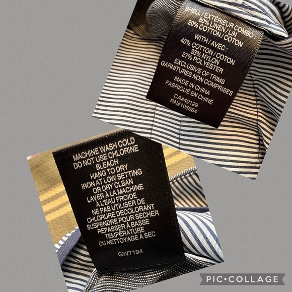 NWOT- L.A.M.B. Cross Dyed Linen Blend Pant-6 - Picture 13 of 14